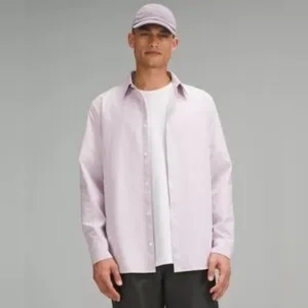 Lululemon Men's New Venture Classic Fit Long Sleeve Shirt NWT Medium